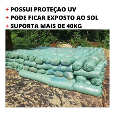 100un Saco Para Silagem 52x110 200micras + 100 Abraçadeiras