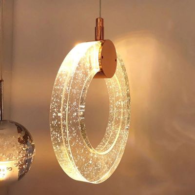 Dinamica Pendente Dcd02120 Led 6w 3000k Rose