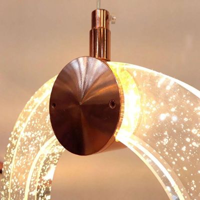 Dinamica Pendente Dcd02120 Led 6w 3000k Rose