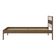 Cama De Solteiro Para Colchão 88 X 188 Cm Multimóveis Nogal Branco