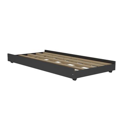 Cama Auxiliar Solteiro p/ Colchão 78 X 188cm Multimóveis Cr35091 Preto