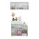 Cômoda/balcão Infantil Com Armário 3 Portas Multimóveis Mp4211 Branca Branco
