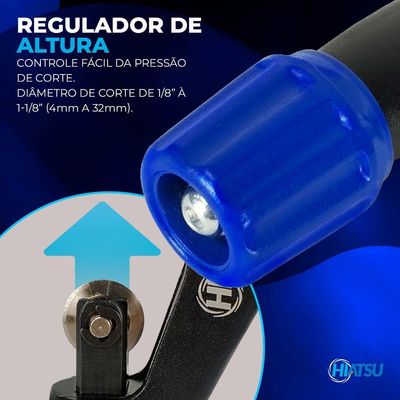 Cortador De Canos De Cobre E Aluminio Cth-118 - Hiatsu único