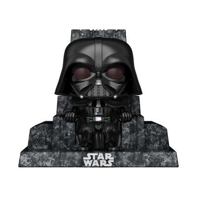 Boneco Funko Pop! Deluxe Star Wars - Darth Vader no Trono