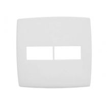 Pial Plus Modulo Placa 1+1 Posto Horiz 4X4 618511