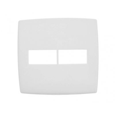 Pial Plus Modulo Placa 1+1 Posto Horiz 4X4 618511