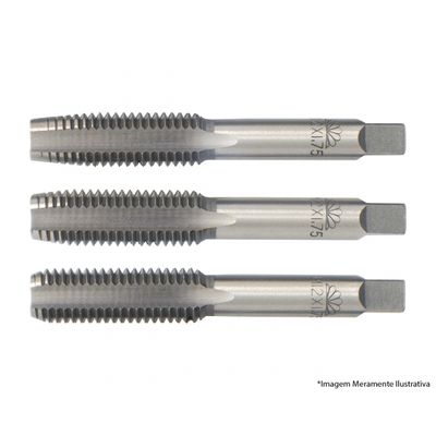 Macho Aco Liga Metrica Grossa 3Pcs 05X0,80