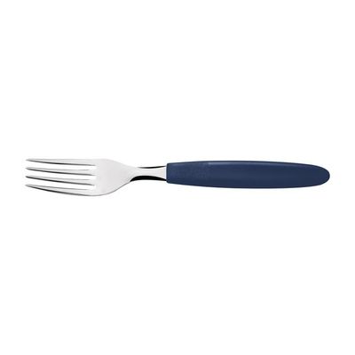 Kit 12 Garfo De Mesa Tramontina Ipanema Inox Azul