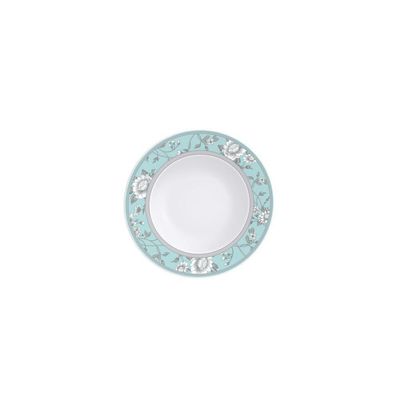 Prato Sobremesa Tramontina Helen Em Porcelana Decorada 21 Cm