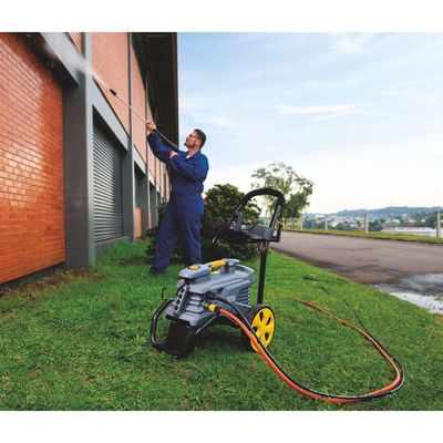 Lavadora De Alta Pressão 2100 W Mangueira Alta Pressão 10 M Jato Regulável 2300 Psi 220 V