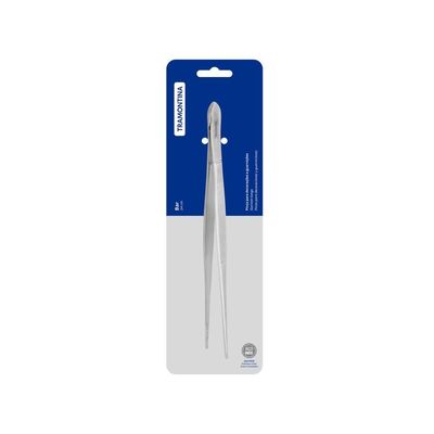 Pinça Para Decoração E Guarnições Tramontina Em Aço Inox 24 Cm