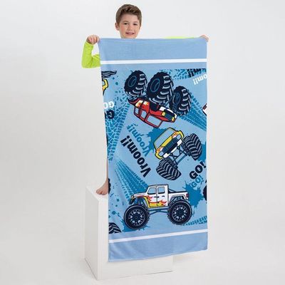 Toalha De Praia Monster Truck Tires