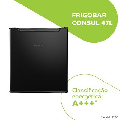Frigobar Consul 47 Litros CRC04AE Preto / 110V