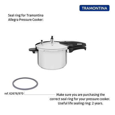Anel De Vedação Para Panela De Pressão Tramontina Allegra Em Silicone 22 Cm