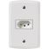 Conjunto 4x2 Com 1 Tomada 2p T 10 A 250 V Tramontina Lux2 Branco 120 Unidades