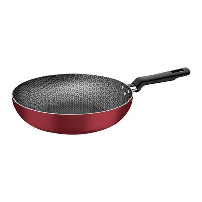 Frigideira Funda Tramontina Loreto Em Alumínio Antiaderente Starflon Max Vermelho