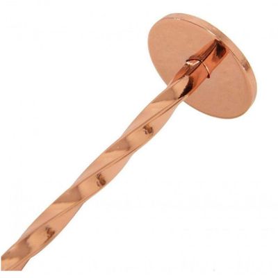 Kit 10 Colher Bailarina Revestimento De Bronze 27 Cm - Mimo