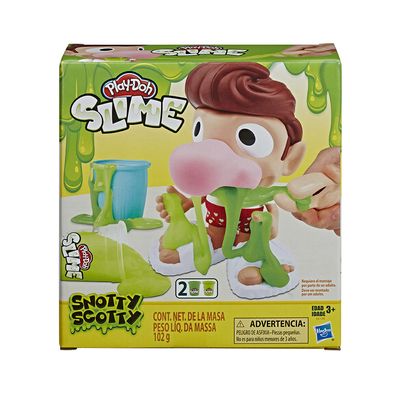 Massa de Modelar Playdoh Hasbro Slime Snotty Scotty