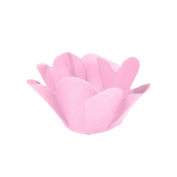 Forminha de Papel Clariju Menina Rosa Bebê com 40 Unidades