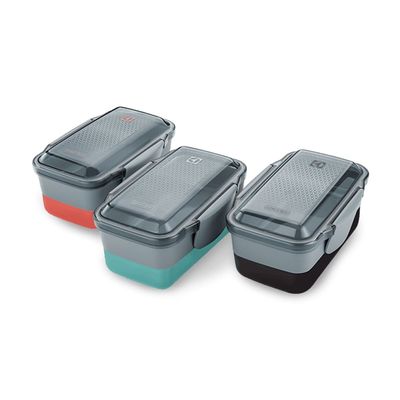Kit de Marmiteiras Lunch Box Electrolux Verde 10 unidades Não se aplica