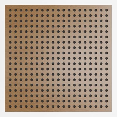 Painel Acústico Absorvedor Decorativo 60x60mm Maestra Freijó