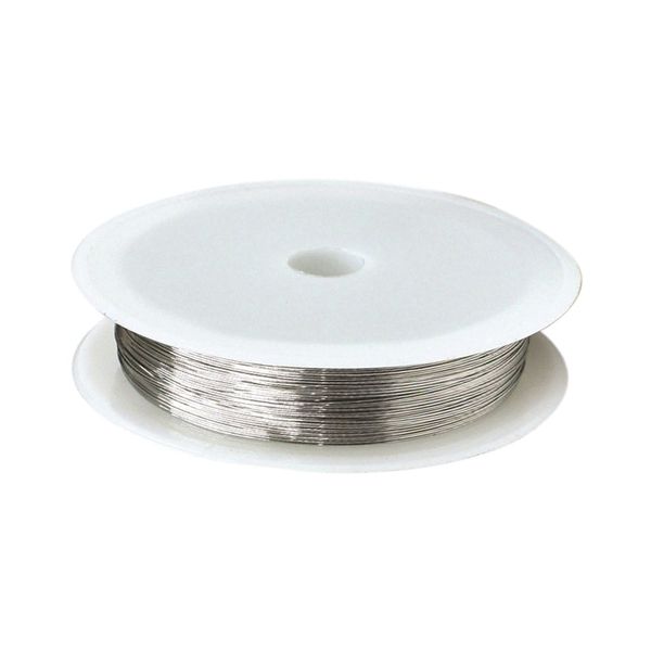 Arame Cabelo Kit Anjo 0.3mm 17m Prata