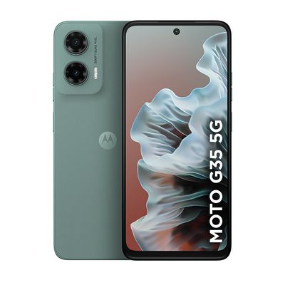 Smartphone Motorola G35 Câmera 50 MP 8 MP 256 GB 5G XT2433 Cinza