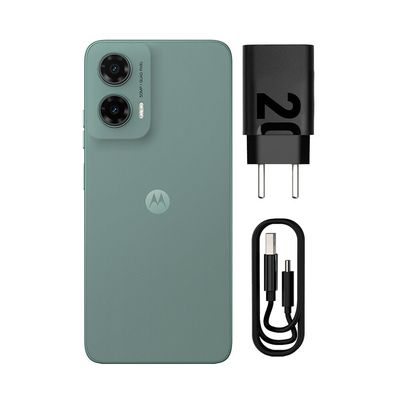 Smartphone Motorola G35 Câmera 50 MP 8 MP 256 GB 5G XT2433 Cinza