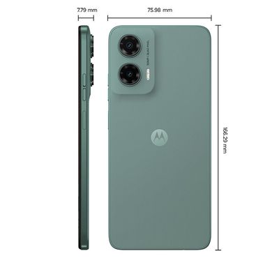 Smartphone Motorola G35 Câmera 50 MP 8 MP 256 GB 5G XT2433 Cinza