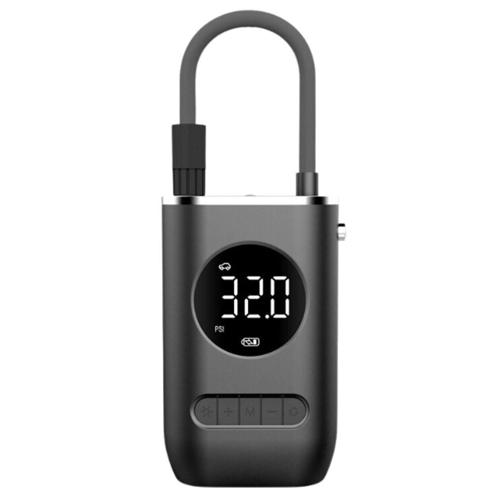 Calibrador de Ar Digital para Pneu Portátil com Compressor USB