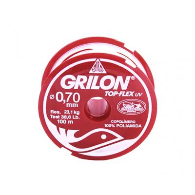 Linha Pesca Grilon Uv Br 0,70Mmx100M