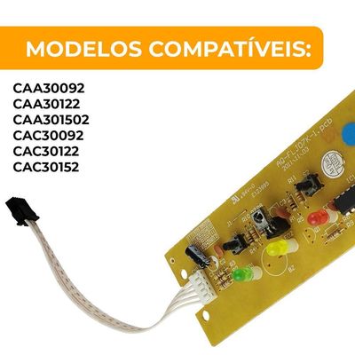 Placa Display Cortina De Ar Caa Cac Elgin Original Arc000000601431 único