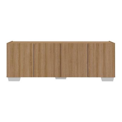 Rack Para Tv Até 50 Polegadas Com Mp1072 Rustic branco