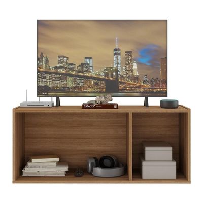 Rack Tv Até 32 Polegadas Suspenso Com Espelhos Mp1077 Rustic Rustic