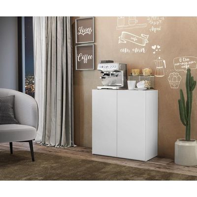 Aparador Buffet 2 Portas Multimóveis V3603 Branco