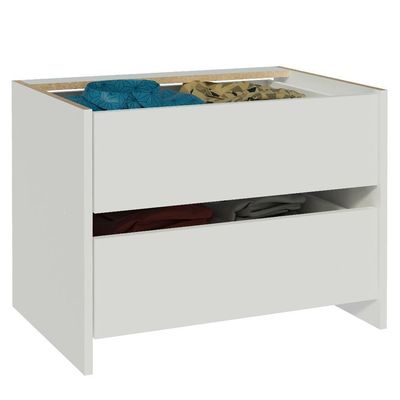 Gaveteiro com 2 Gavetas para Guarda-roupa Madesa