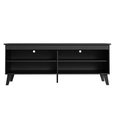 Rack TV Até 65" Com Pés Preto Turim