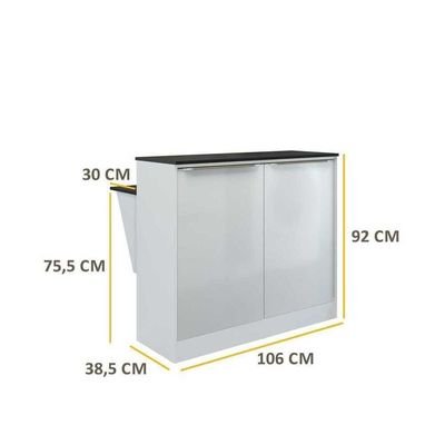 Bancada Balcão Prateleira/divisor de Ambientes Multimóveis