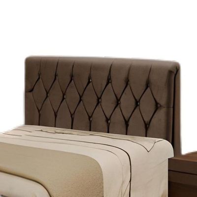 Cabeceira Para Cama Box Casal Istambul Dobuê 1.40m Chocolate Chocolate