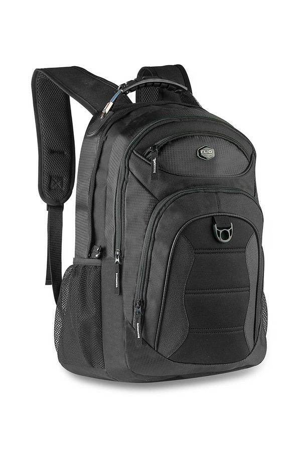 Mochila Notebook Clio Style 17" Robusta Cabo de Aço Preta Unica