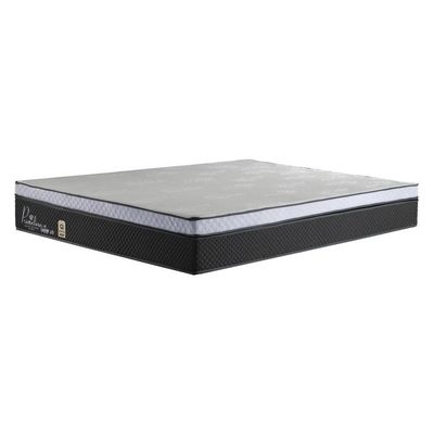 Colchão Casal Gazin 138x35x188cm - Densidade Dhr50 Cr411a Preto/branco