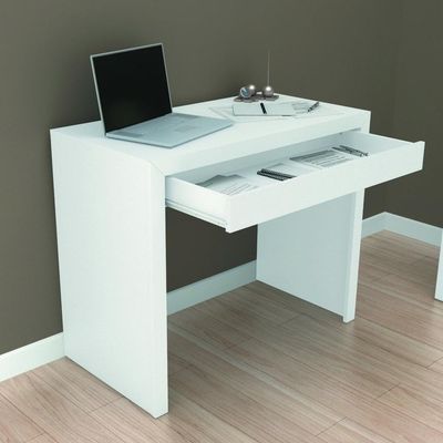Escrivaninha Multimóveis Vcr25017 Branco Branco