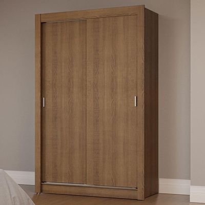 Guarda-roupa Solteiro 2 Portas Correr Rustic Madesa