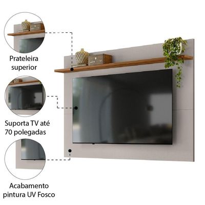 Painel Para Tv Até 70" 1,80M Nt1305