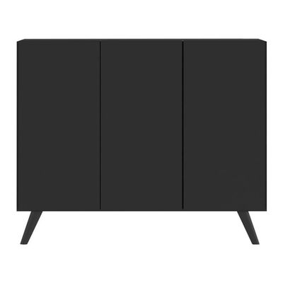 Aparador Buffet 3 Portas Multimóveis V1009 Preto