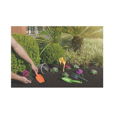 Avental Marrom Unissex e Kit Ferramentas de Jardinagem