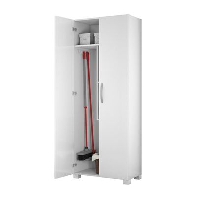 Armário Multiuso Lavanderia Notável Nt4015 Branco Branco
