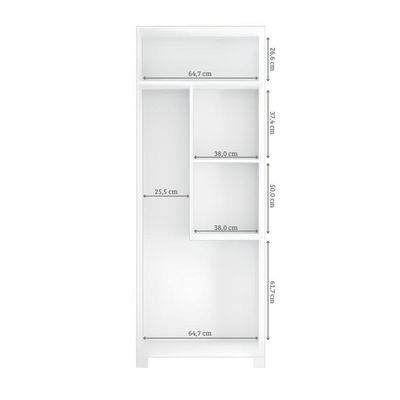 Armário Multiuso Lavanderia Notável Nt4015 Branco Branco