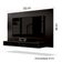 Painel Para Tv Até 42 Polegadas 1,20m Fox New Preto Preto