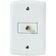 Conjunto 4x2 Com 1 Tomada Tv-sat Coaxial Tramontina Lux2 Branco